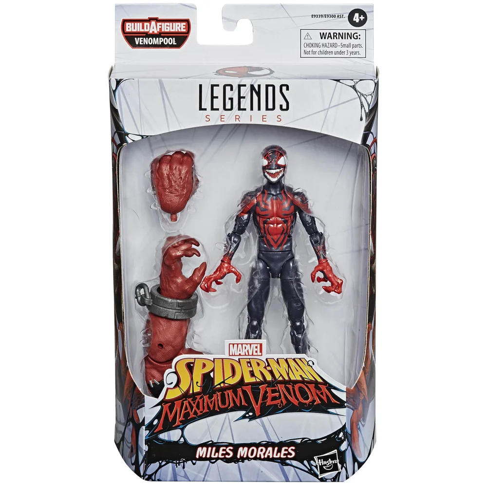 Hasbro Marvel Legends Venom Miles Morales Figurine articulée 15 cm Image 1