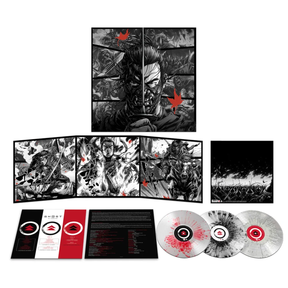 Ghost of Tsushima (Music From The Video Game) 3xLP (Splattered) Image 1