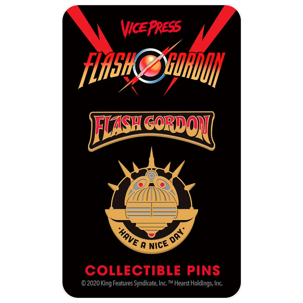 Flash Gordon Édition Limitée Pin émail dur Set 2 par Florey Image 1