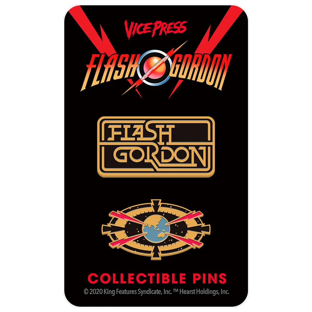 Flash Gordon Édition Limitée Pin émail dur Set 4 par Florey Image 1