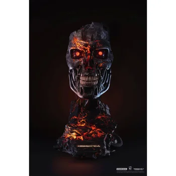 PureArts Terminator T-800 endommagé pendant le combat Masque échelle 1:1 - 2029 pièces uniquement