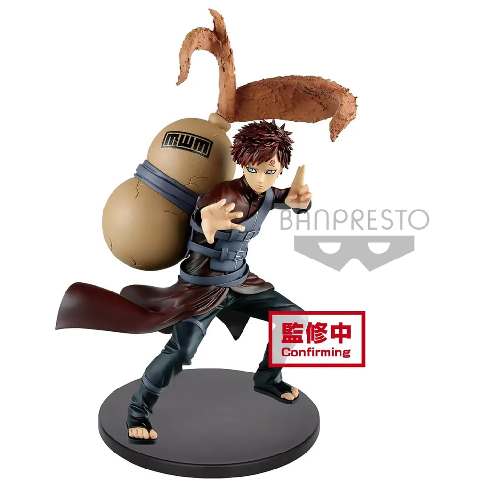 Banpresto Naruto Shippuden Vibration Stars-Gara & Uzumaki Naruto (A:Gara) Figurine Image 1