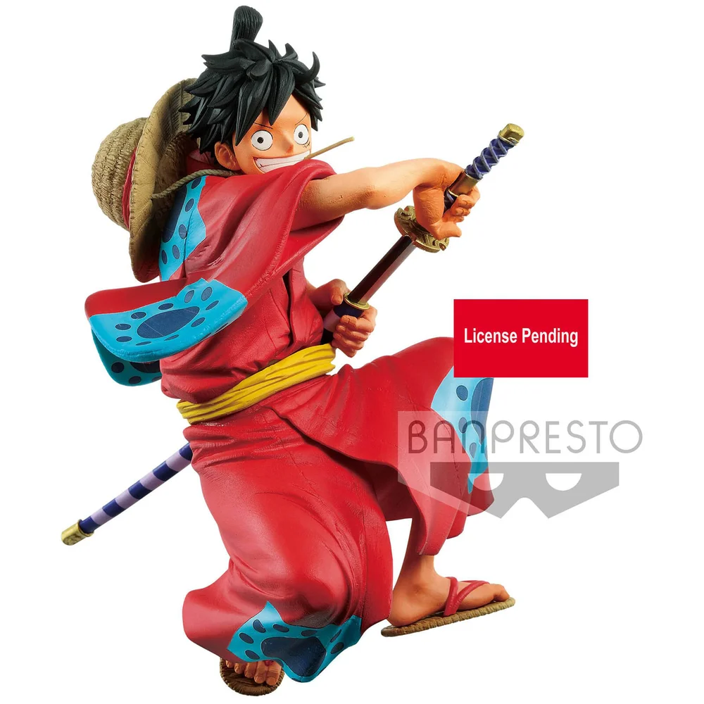 Banpresto One Piece King of Artist Figurine Le Singe D. Luffy-Wanokuni Image 1