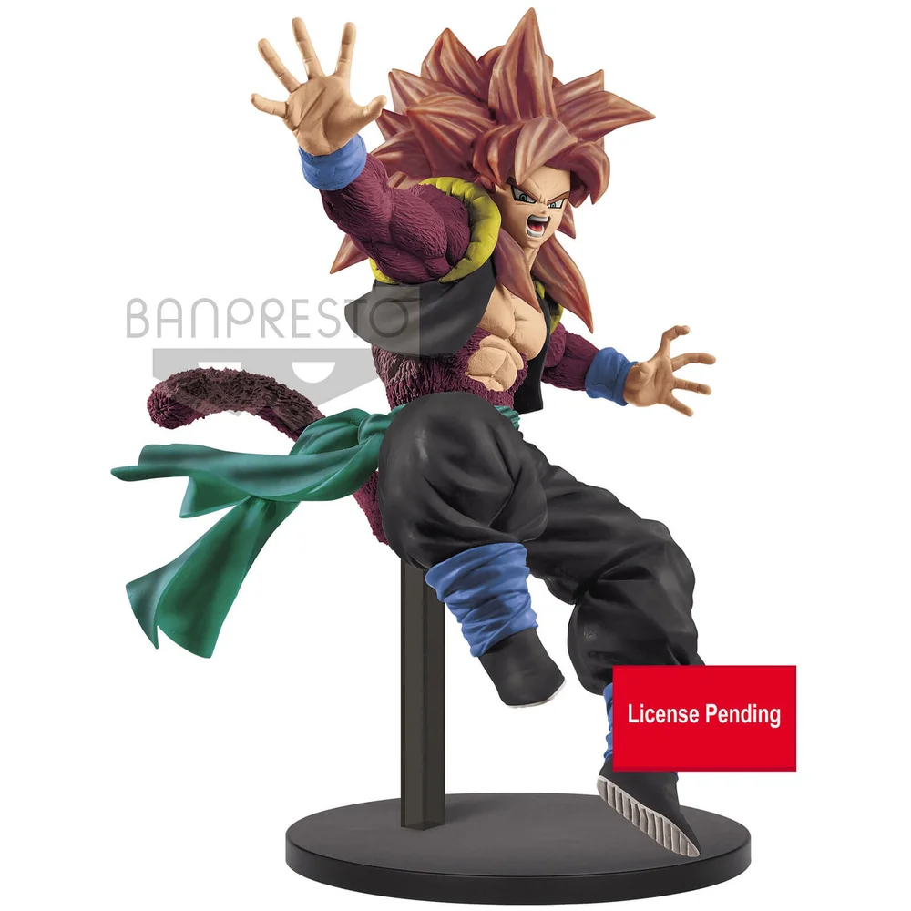 Banpresto Super Dragon Ball Heroes 9ème Anniversaire Figurine Super Saiyan 4 Gogeta:Xeno Image 1