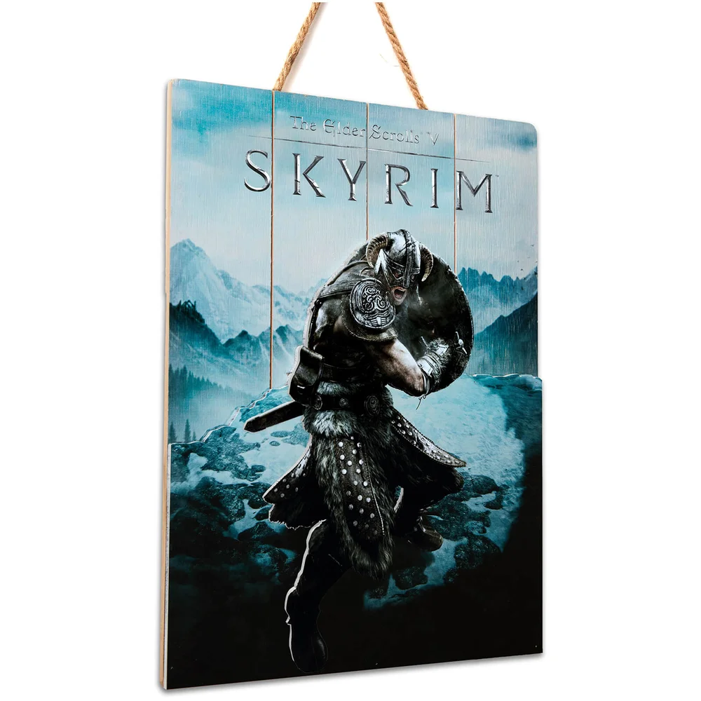 Doctor Collector Skyrim Aereal Œuvre en bois - Édition limitée Image 1