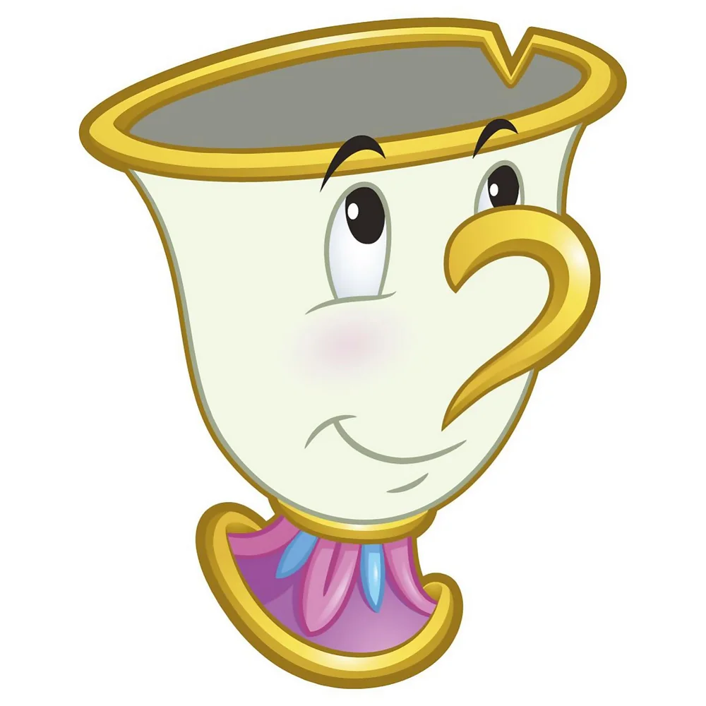 Disney La Belle et la Bête - Serviette de plage en microfibre Chip Image 1