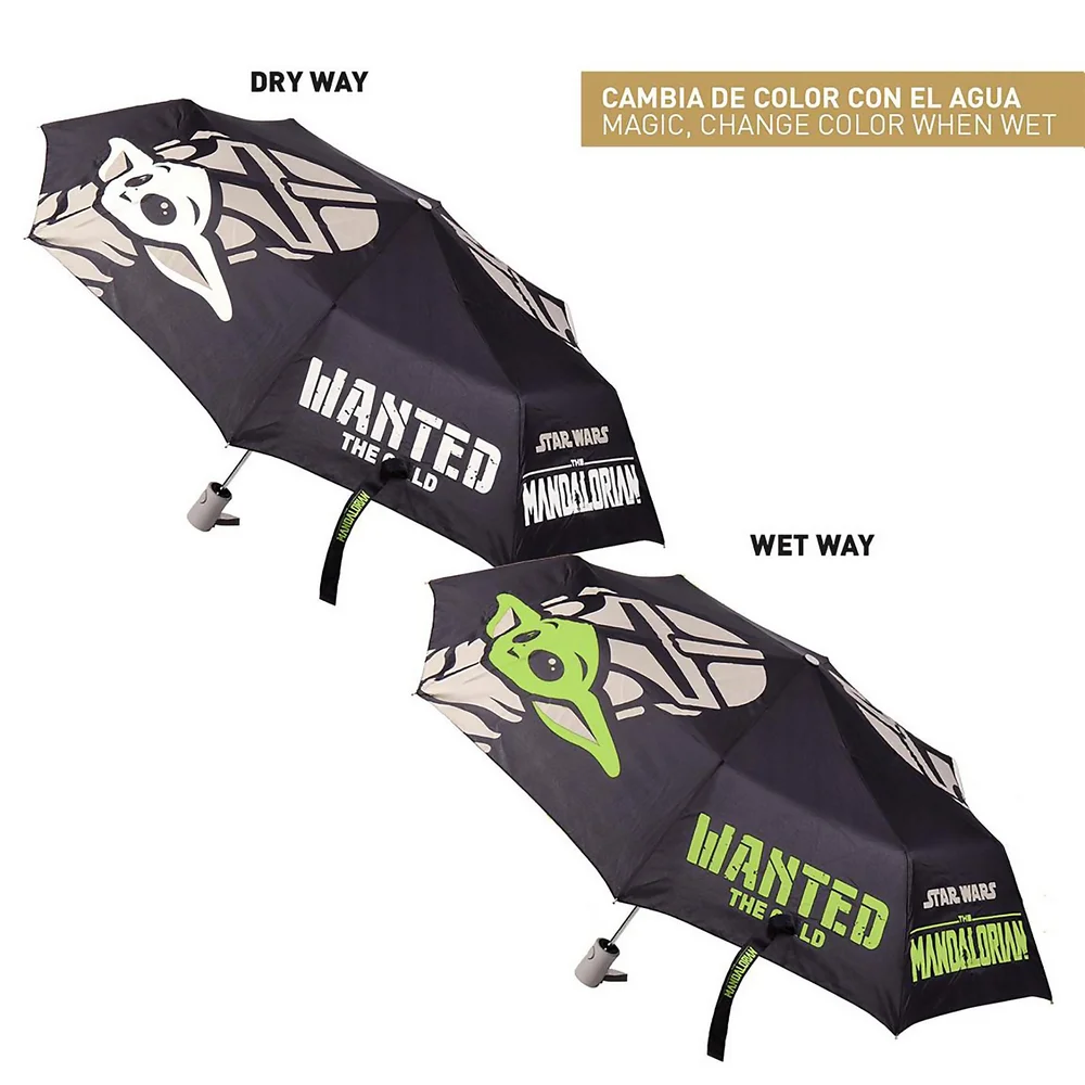 Star Wars : The Mandalorian Mando & L'enfant (Baby Yoda) Parapluie thermoréactif Image 1