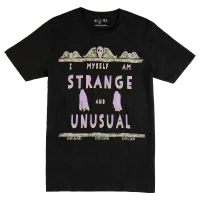 Beetlejuice I Myself Am Strange And Unusual Unisex T-Shirt - Black