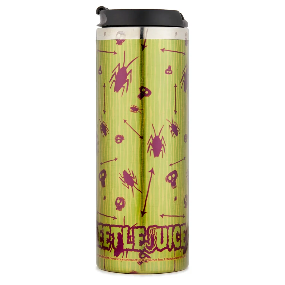 Beetlejuice Beetlejuice Stainless Steel Thermo Travel Mug Image 1
