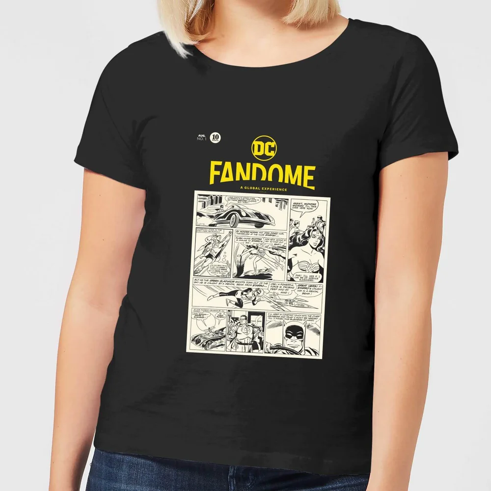DC Fandome Women's T-Shirt - Black - XS Image 1