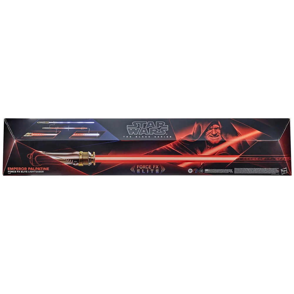 Hasbro Star Wars The Black Series Empereur Palpatine Force FX Elite Sabre laser Image 1