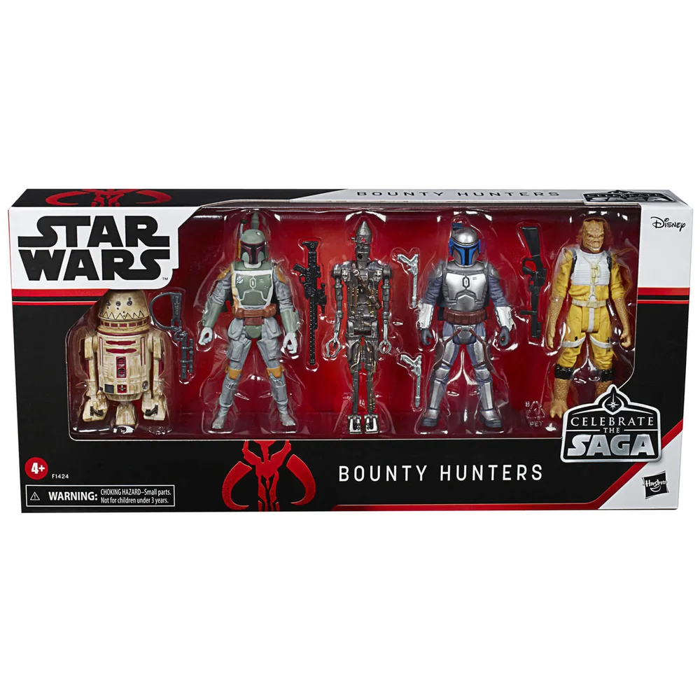 Hasbro Star Wars Celebrate the Saga Bounty Hunters Set de Figurines articulées Image 1