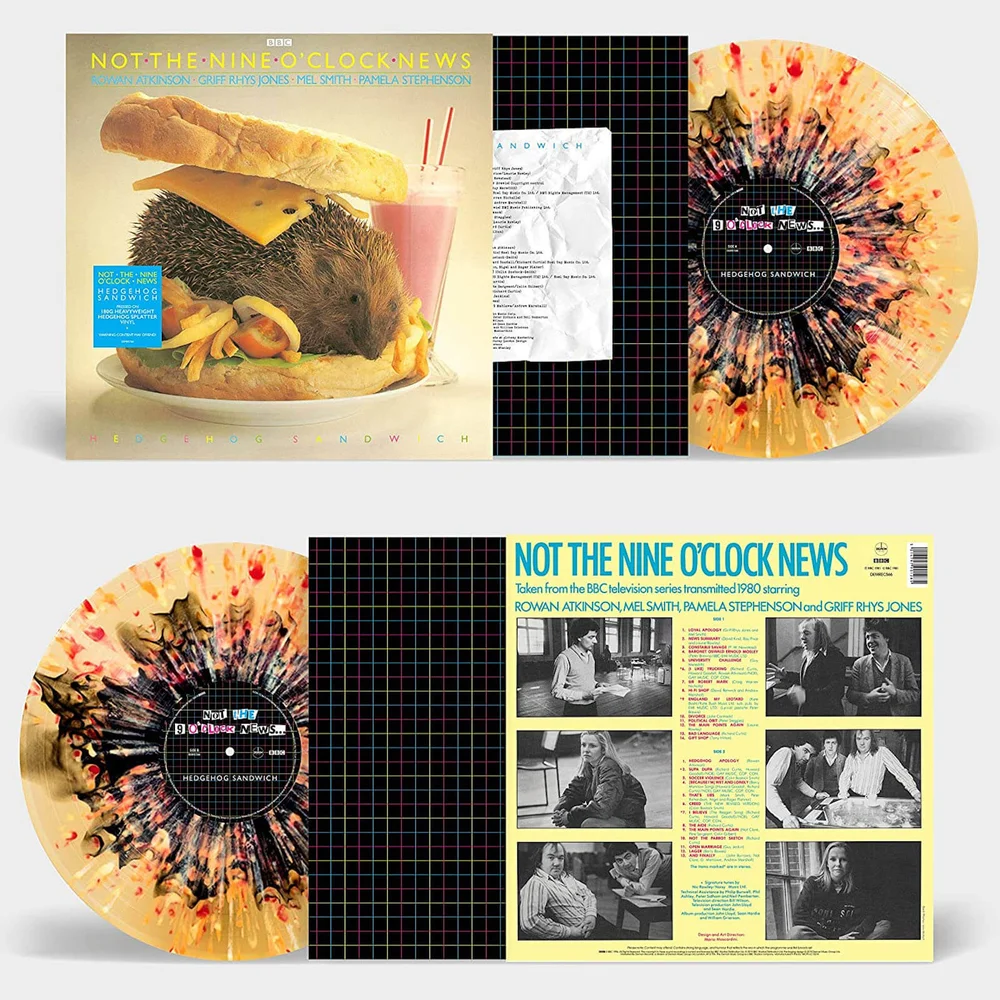 Not The Nine O'Clock News - Hedgehog Sandwich (Vinyle 180g 'Hedgehog Splatter') Image 1