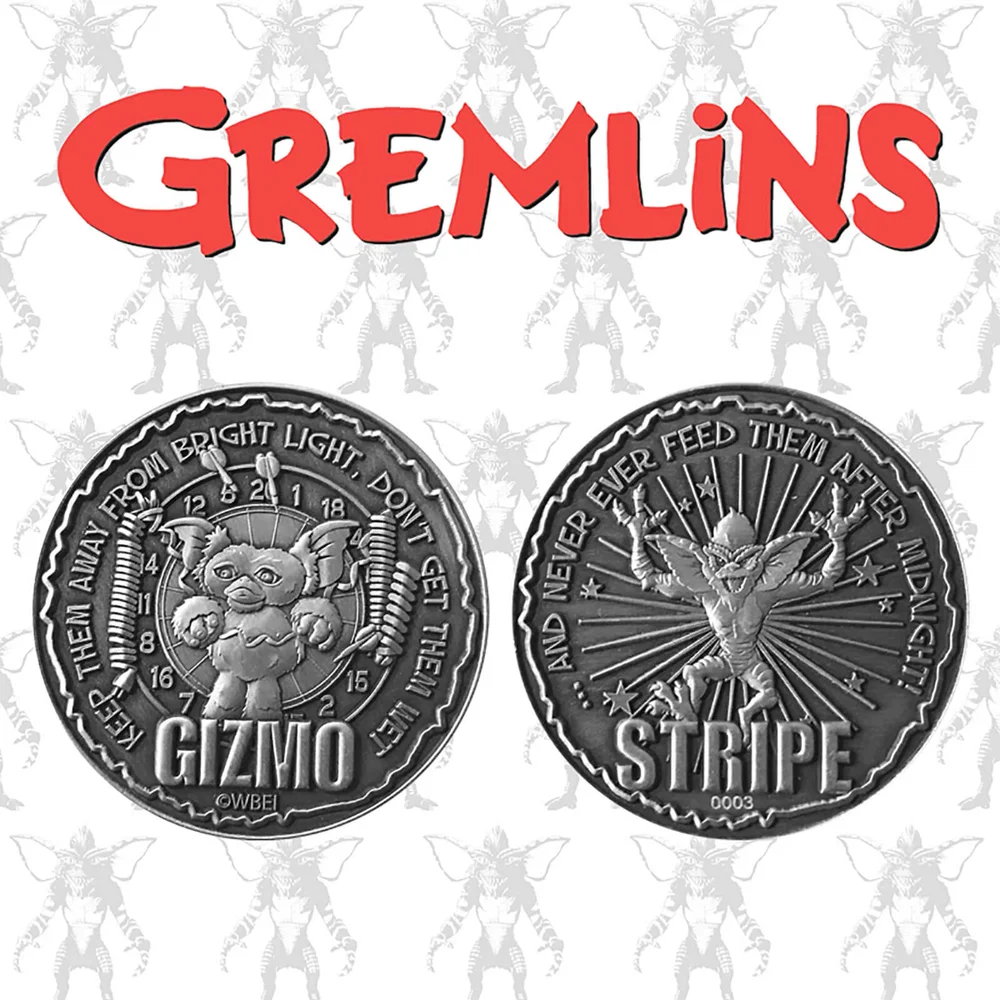 Pièce de monnaie à collectionner Gremlins Édition limitée Image 1