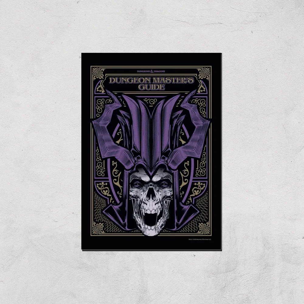 Donjons & Dragons Dungeon Master Giclee Art Print - A4 - Print Only Image 1