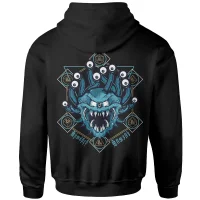 Donjons & Dragons Monster Manual sweat à capuche - noir - undefined undefined