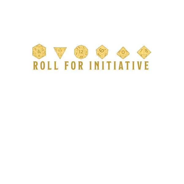 Donjons & Dragons Roll For Initiative Sweatshirt - blanc