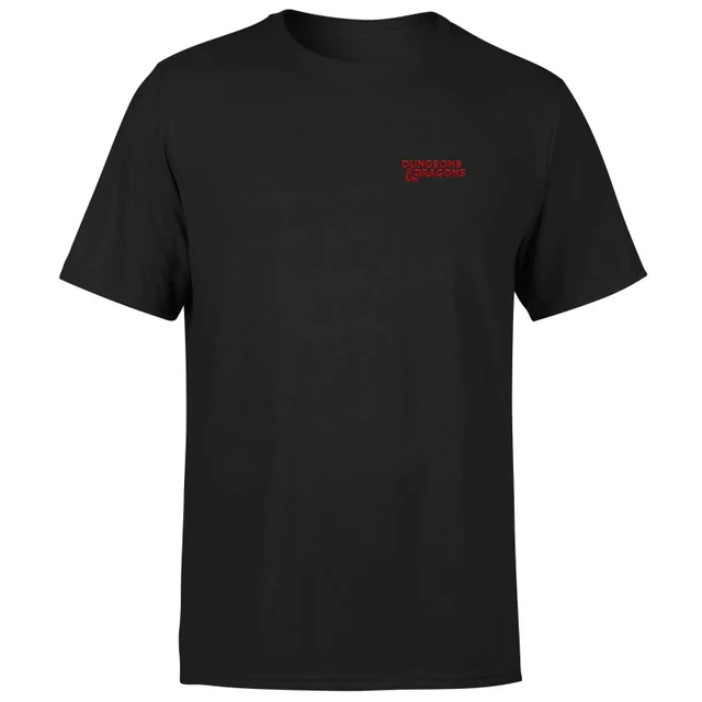 Donjons & Dragons D&D Logo homme t-shirt - noir