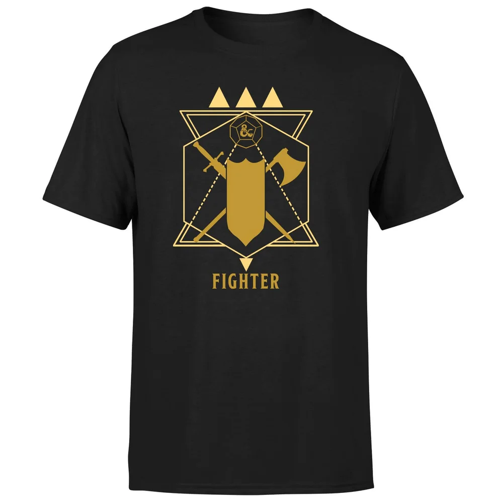 Donjons & Dragons Fighter homme t-shirt - noir - S Image 1