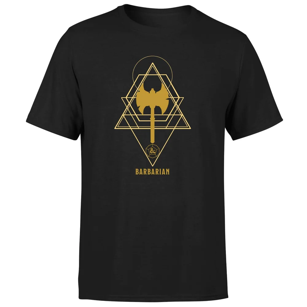 Donjons & Dragons Barbarian homme t-shirt - noir - S Image 1