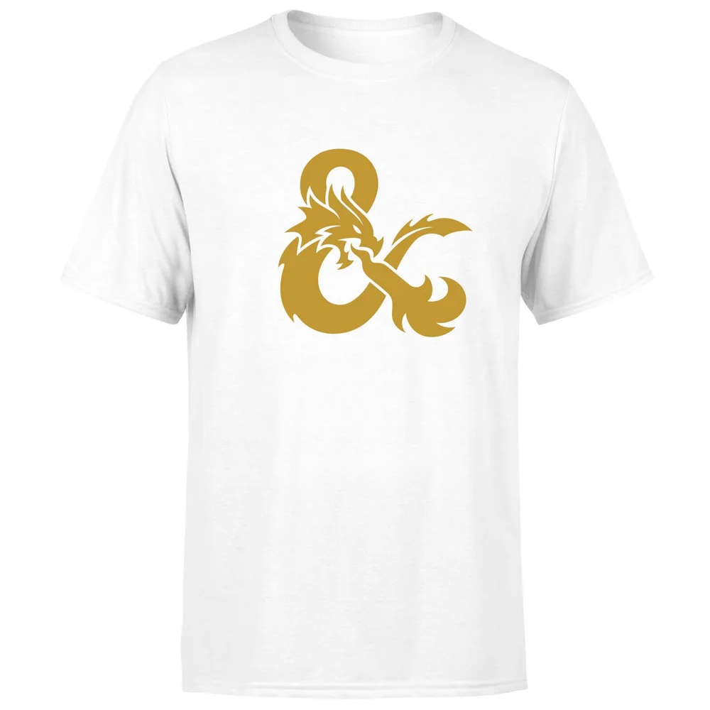 Donjons & Dragons Ampersand Gold homme t-shirt - blanc - S Image 1