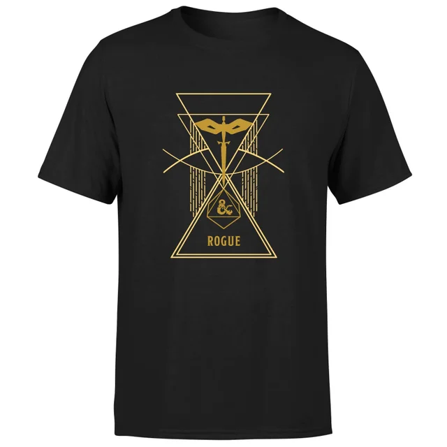 Donjons & Dragons Rogue homme t-shirt - noir