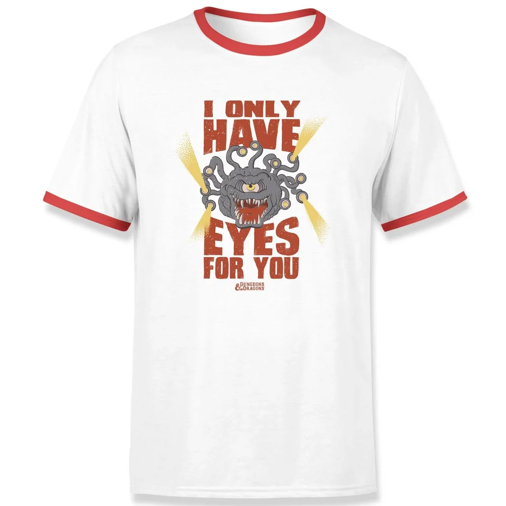 Donjons & Dragons D&D Cartoon Beholder unisexe t-shirt - blanc - S Image 1