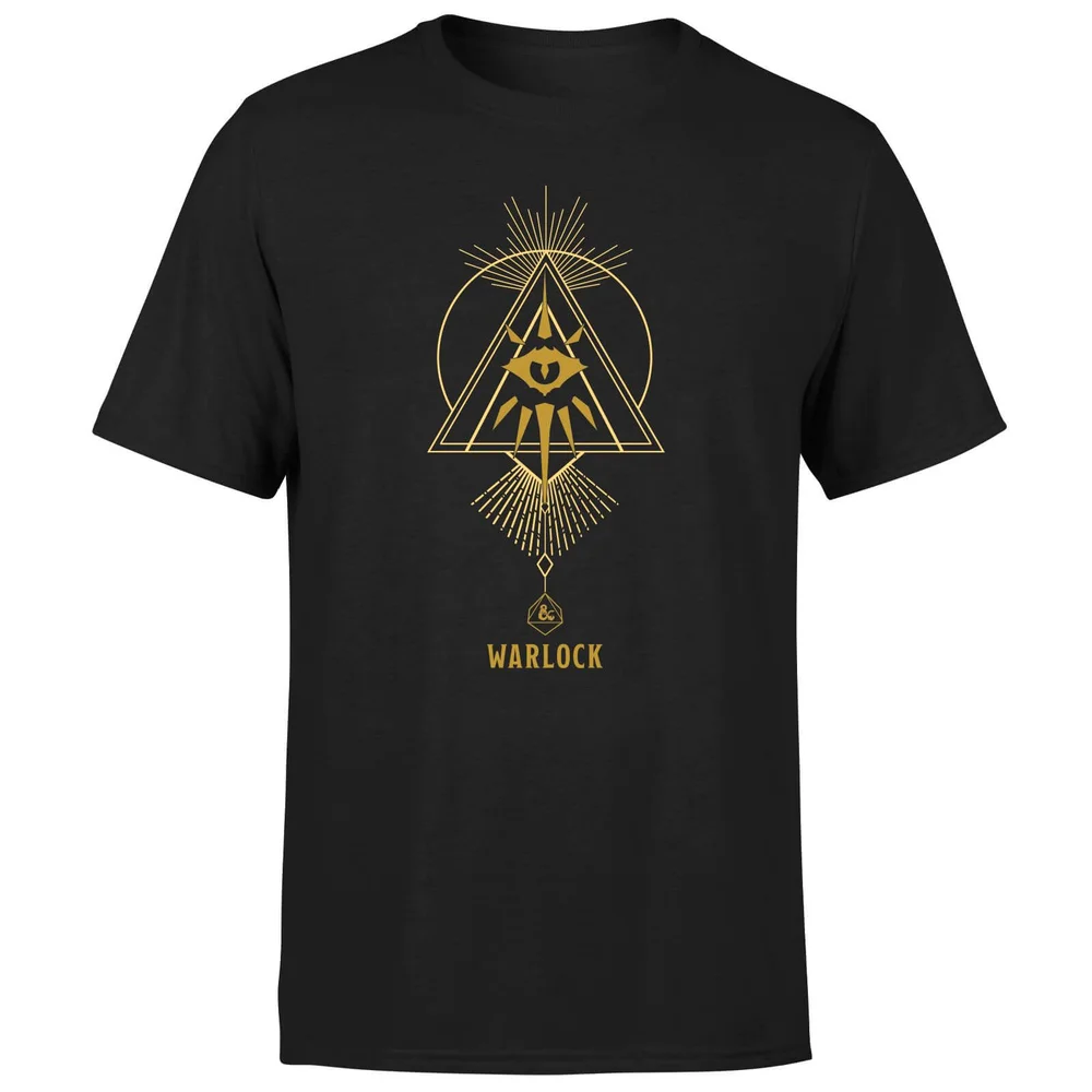 Donjons & Dragons Warlock homme t-shirt - noir - S Image 1