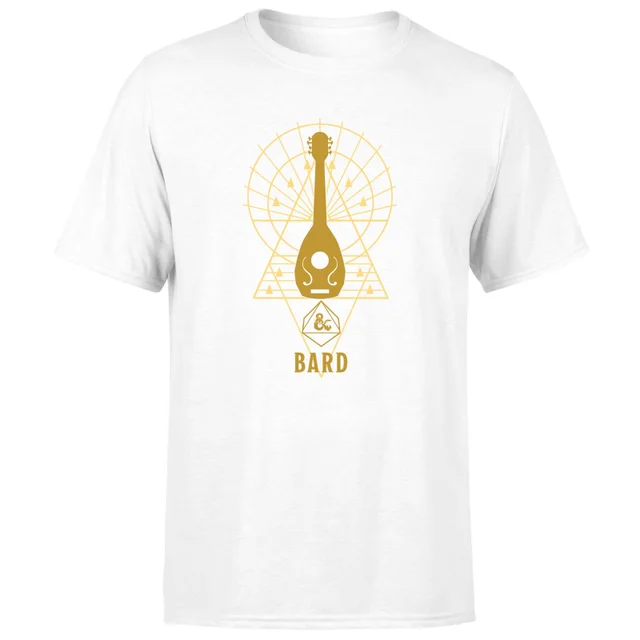 Donjons & Dragons Bard homme t-shirt - blanc