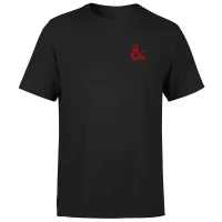 Donjons & Dragons D&D Ampersand homme t-shirt - noir