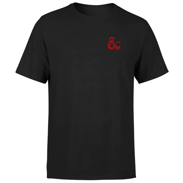 Donjons & Dragons D&D Ampersand homme t-shirt - noir