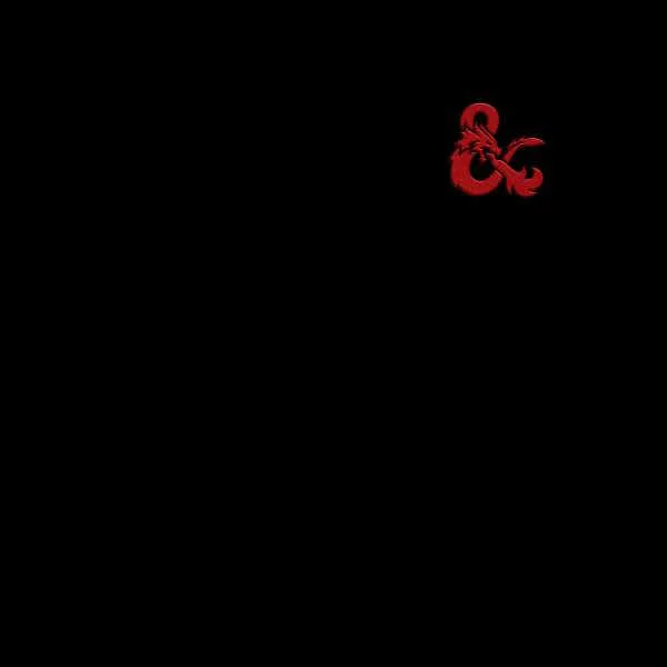 Donjons & Dragons D&D Ampersand homme t-shirt - noir