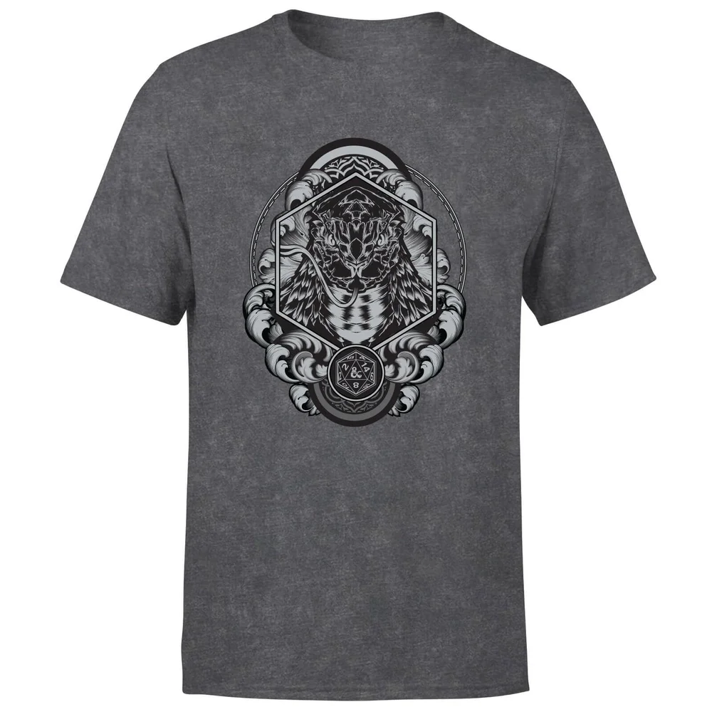 Donjons & Dragons Yuan Ti unisexe t-shirt - noir délavé - S Image 1