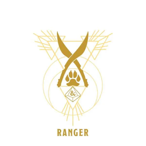 Donjons & Dragons Ranger homme t-shirt - blanc