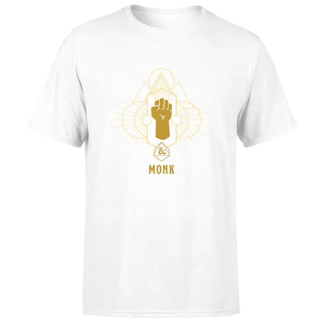 Donjons & Dragons Monk homme t-shirt - blanc