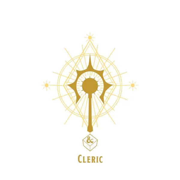 Donjons & Dragons Cleric homme t-shirt - blanc