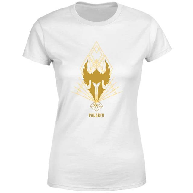 Donjons & Dragons Paladin femme t-shirt - blanc