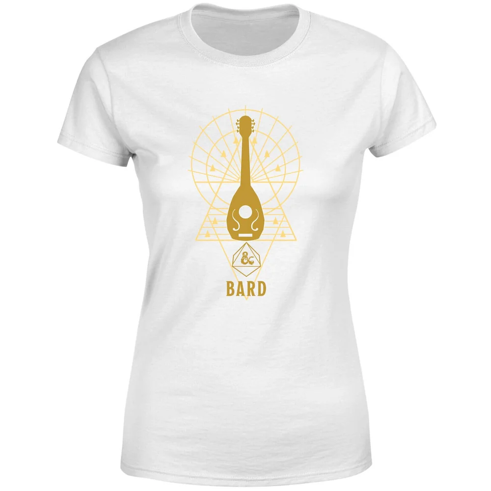 Donjons & Dragons Bard femme t-shirt - blanc - XS Image 1