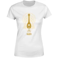 Donjons & Dragons Bard femme t-shirt - blanc - undefined undefined