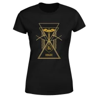 Donjons & Dragons Rogue femme t-shirt - noir