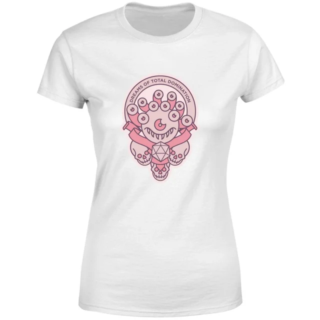 Donjons & Dragons Beholder Dreams femme t-shirt - blanc