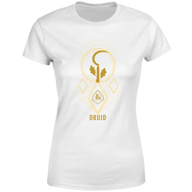 Donjons & Dragons Druid femme t-shirt - blanc
