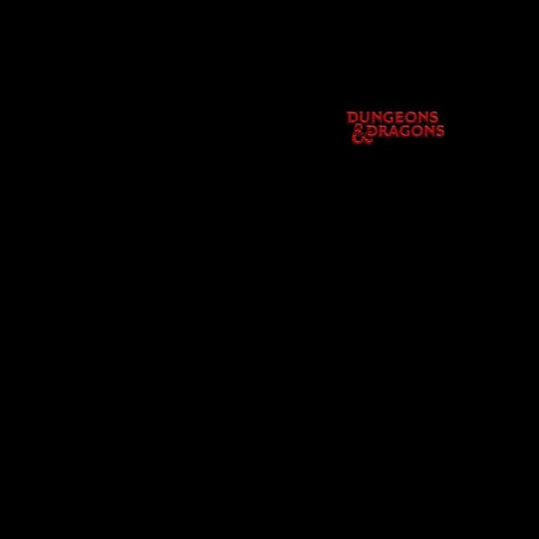 Donjons & Dragons Logo femme t-shirt - noir