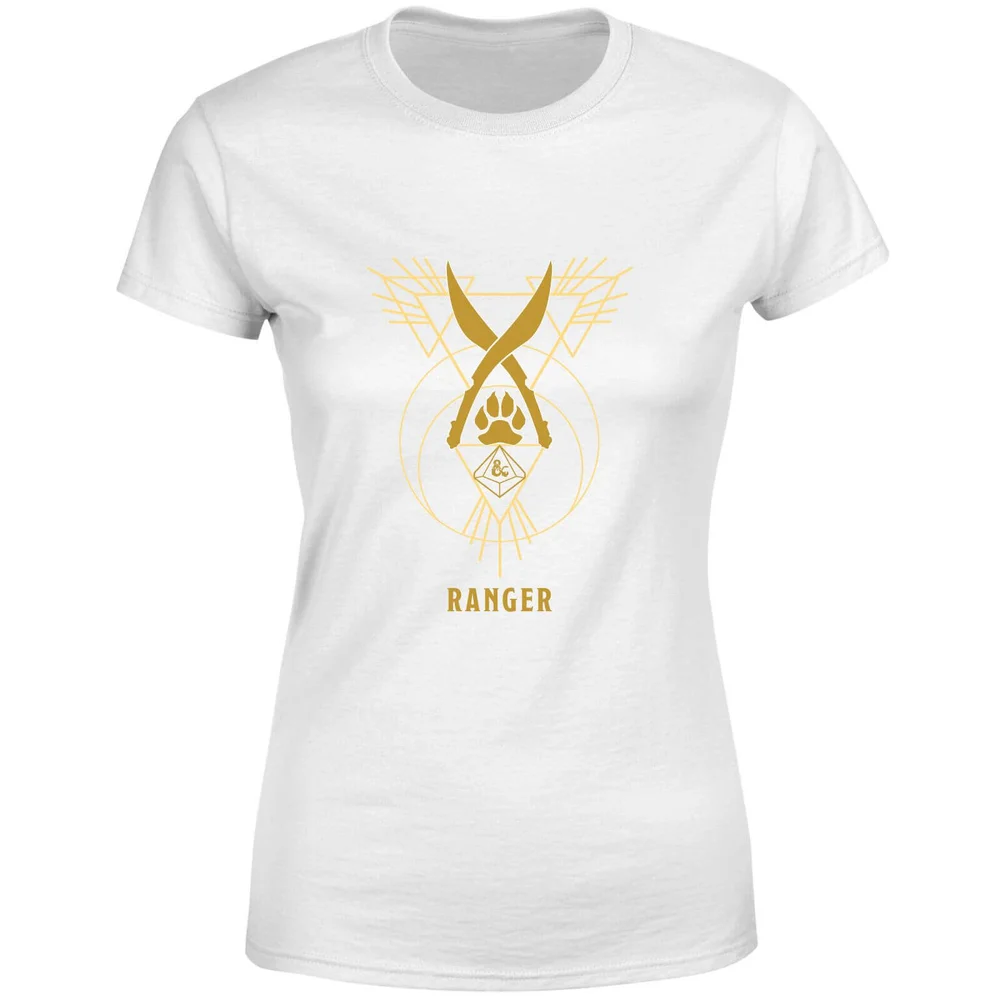 Donjons & Dragons Ranger femme t-shirt - blanc - XS Image 1