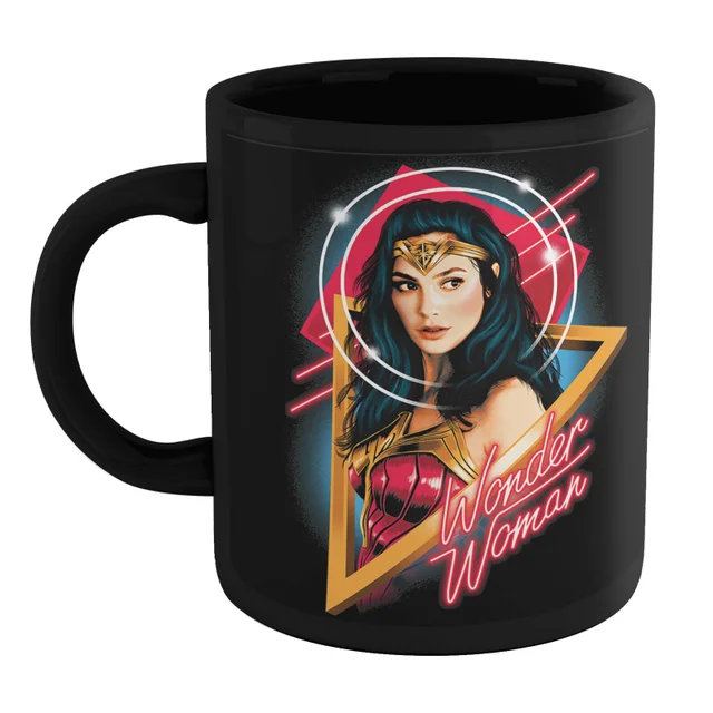 Wonder Woman & The Cheetah Tasse - Noir