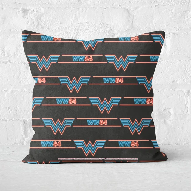 Wonder Woman Retro Neon Coussin
