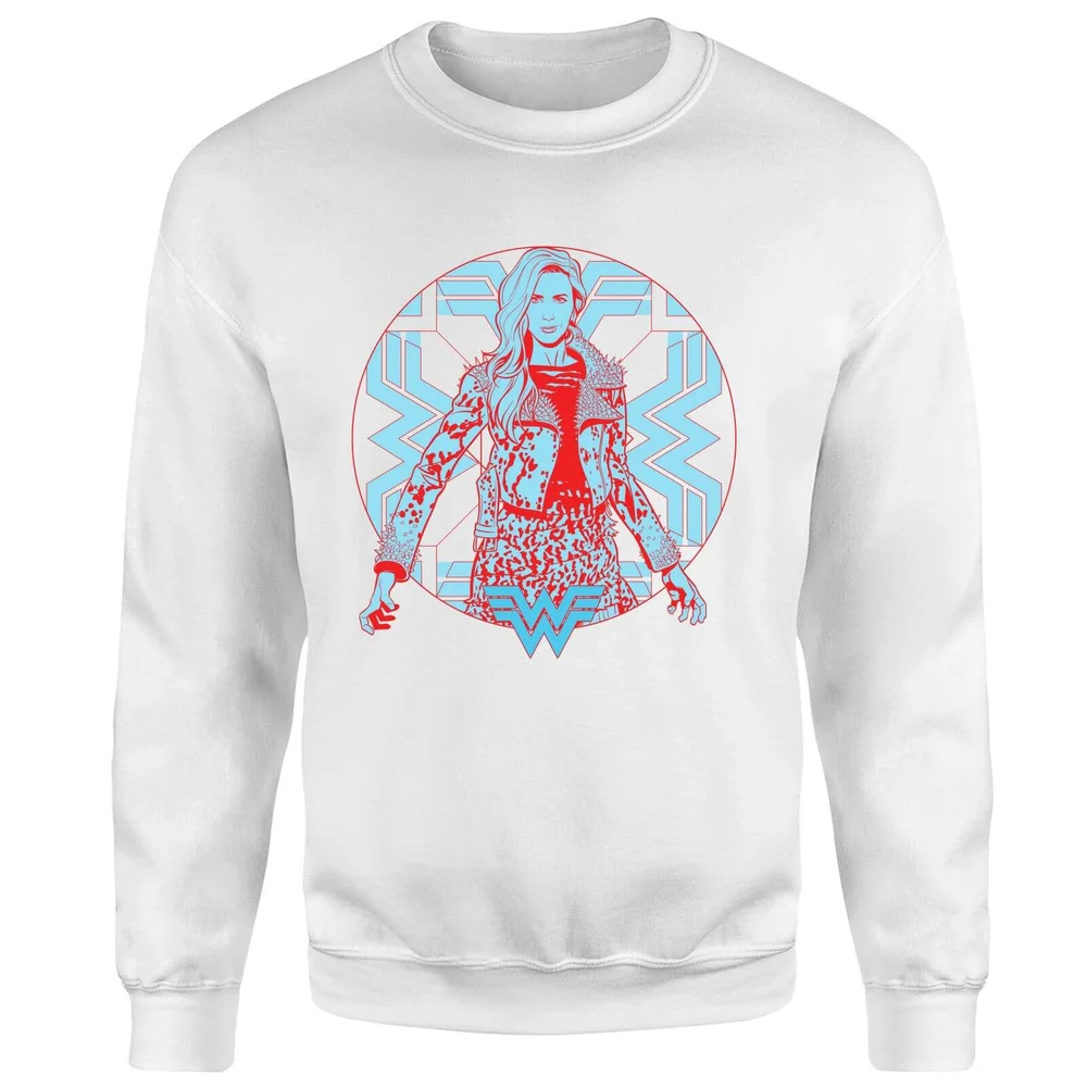 Wonder Woman Core The Cheetah Sweatshirt - Blanc - S Image 1