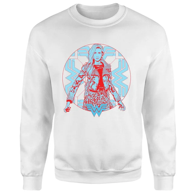 Wonder Woman Core The Cheetah Sweatshirt - Blanc