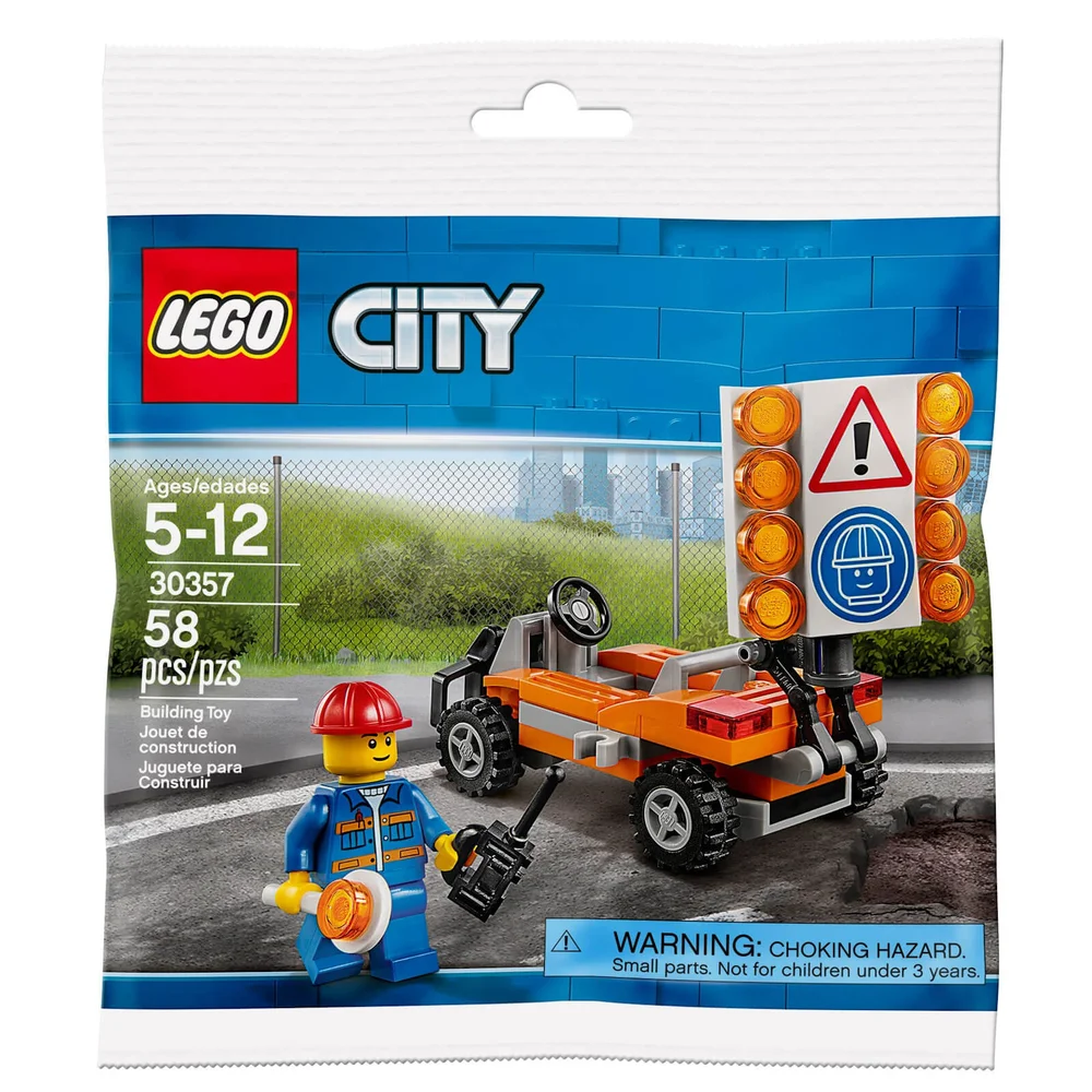 LEGO City : Les travaux routiers Mini Figurine (30357) Image 1
