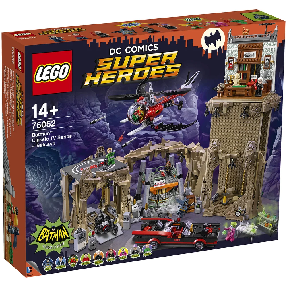 LEGO Super Heroes : Série TV classique Batman – La Batcave (76052) Image 1